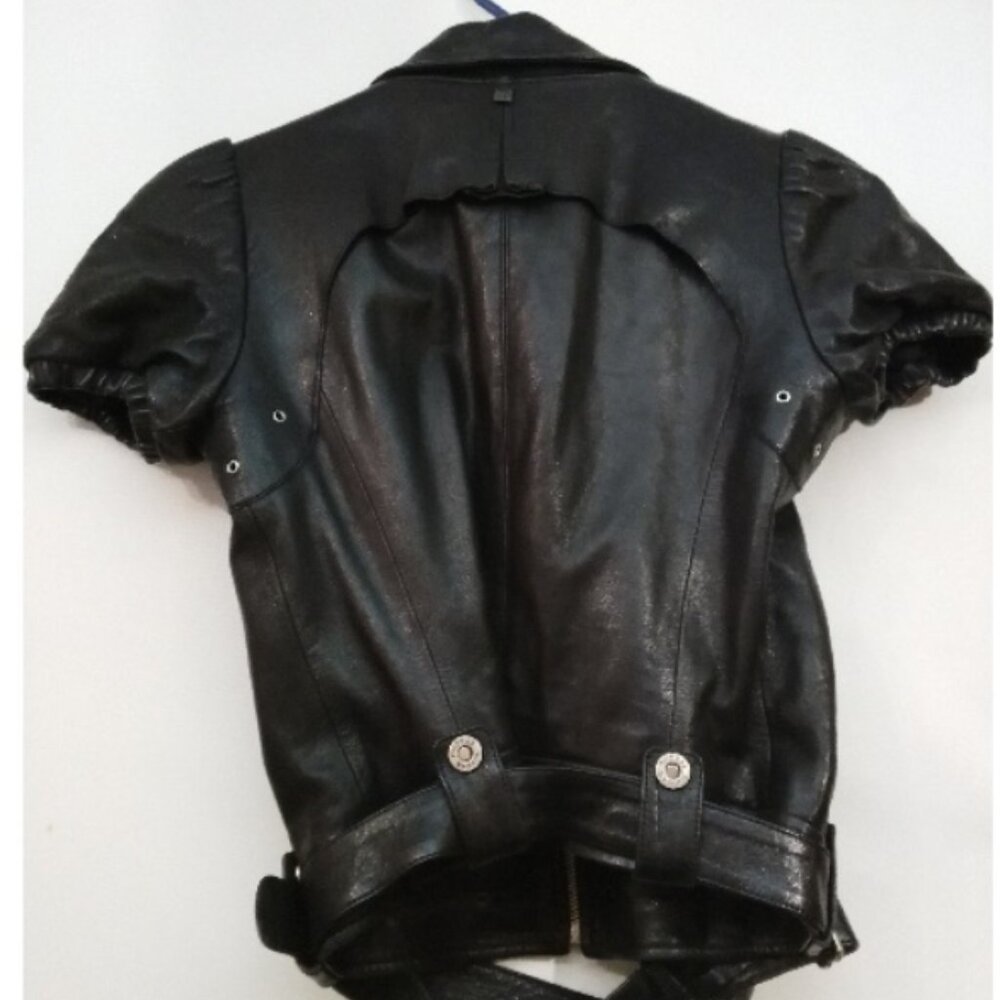 ISO - Rudsak vintage leather puff sleeved jacket - Picture 2 of 3